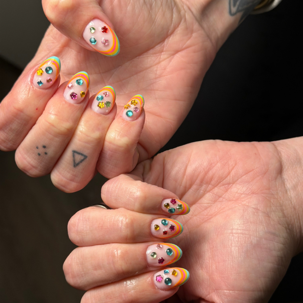 Two Rhinestones at Barbara Garcia in Petaluma, CA