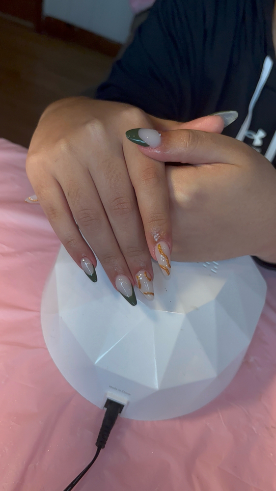 Medium Set. at NailzByKc in Lansing, MI