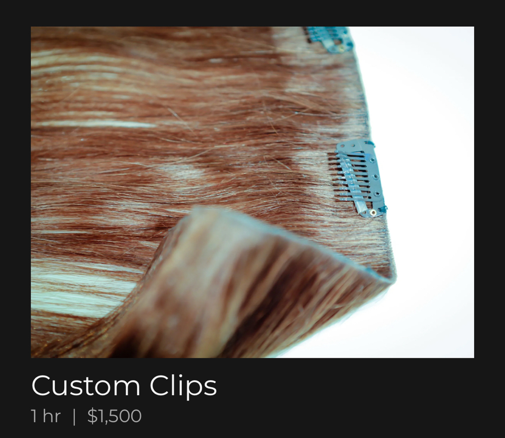Custom Clips Ins