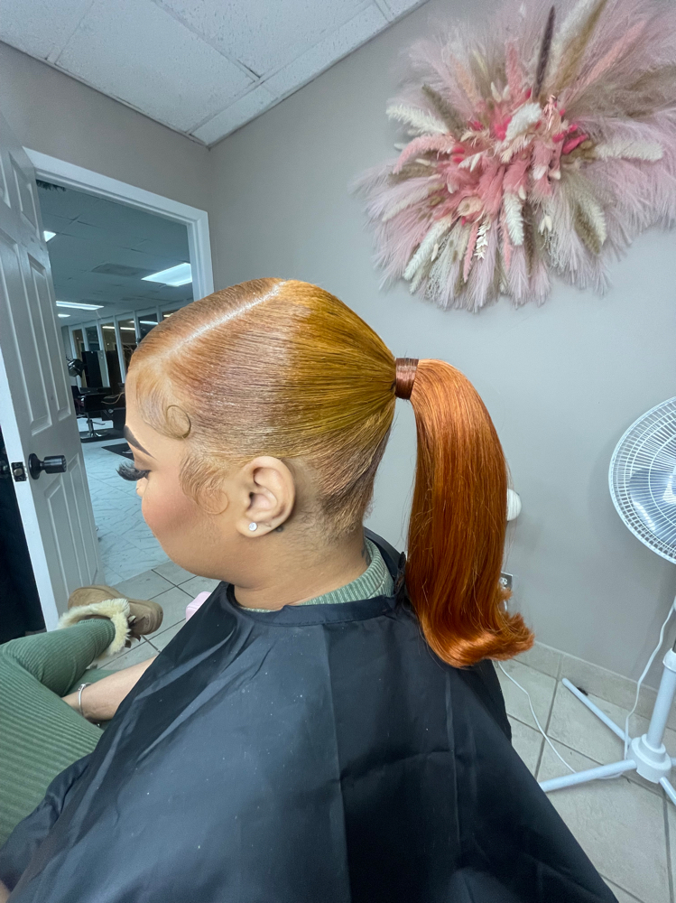 Ponytail at Crowned Beauty Studios LLC in Detroit, MI