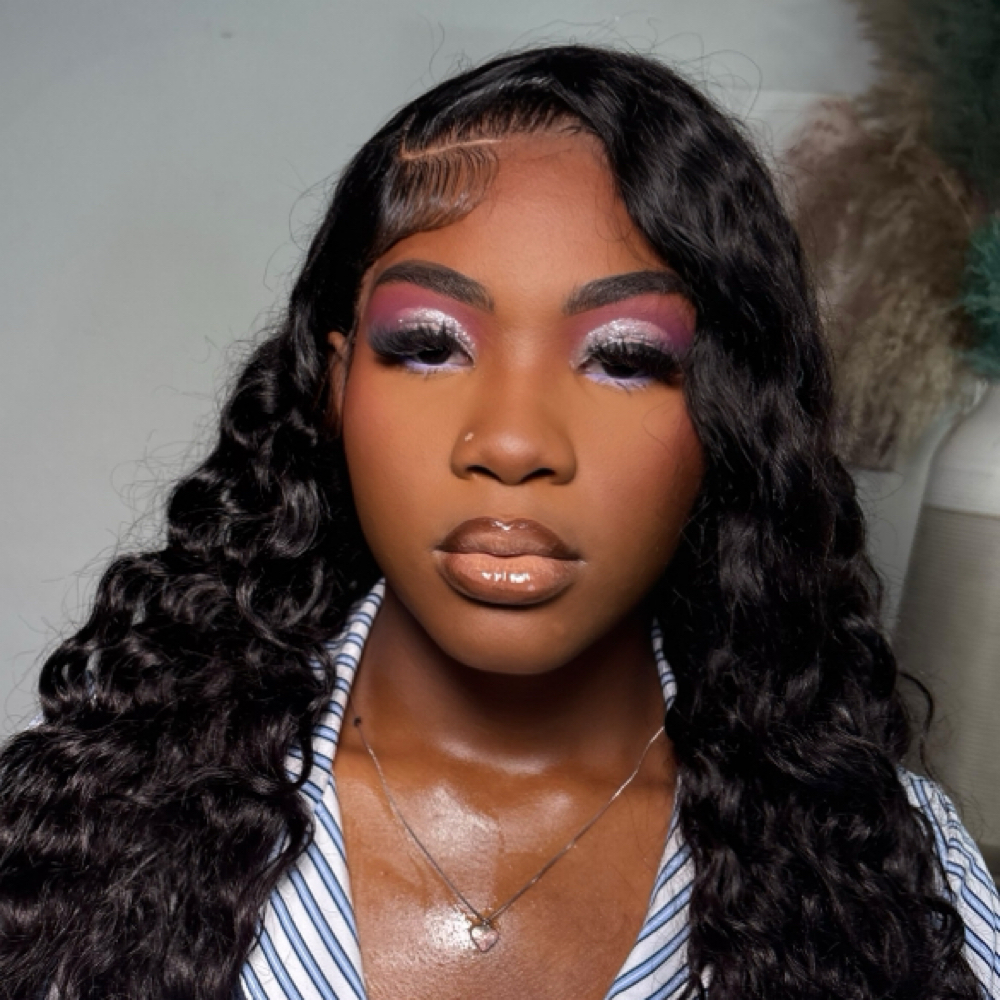 Dramatic Makeup Application at Heavenly Touch in Tyler, TX
