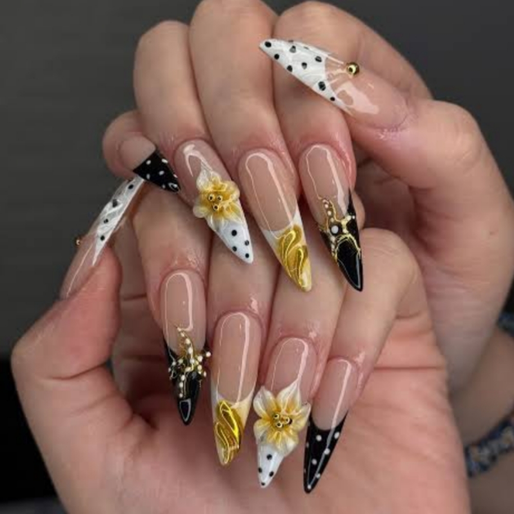 Full Set With Nail Art Every Nail at Girl Gang Nails LLC in Clinton, MO