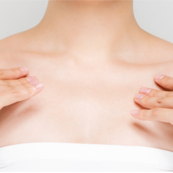 Chest at with love beauty bar in Brooklyn, NY