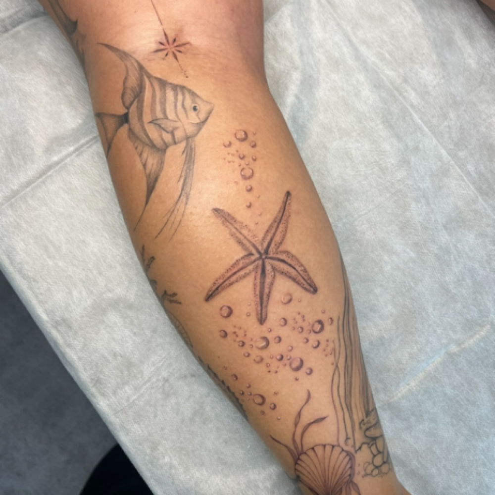 custom piece at inkbyhalie • lochdidmyink in brick, NJ