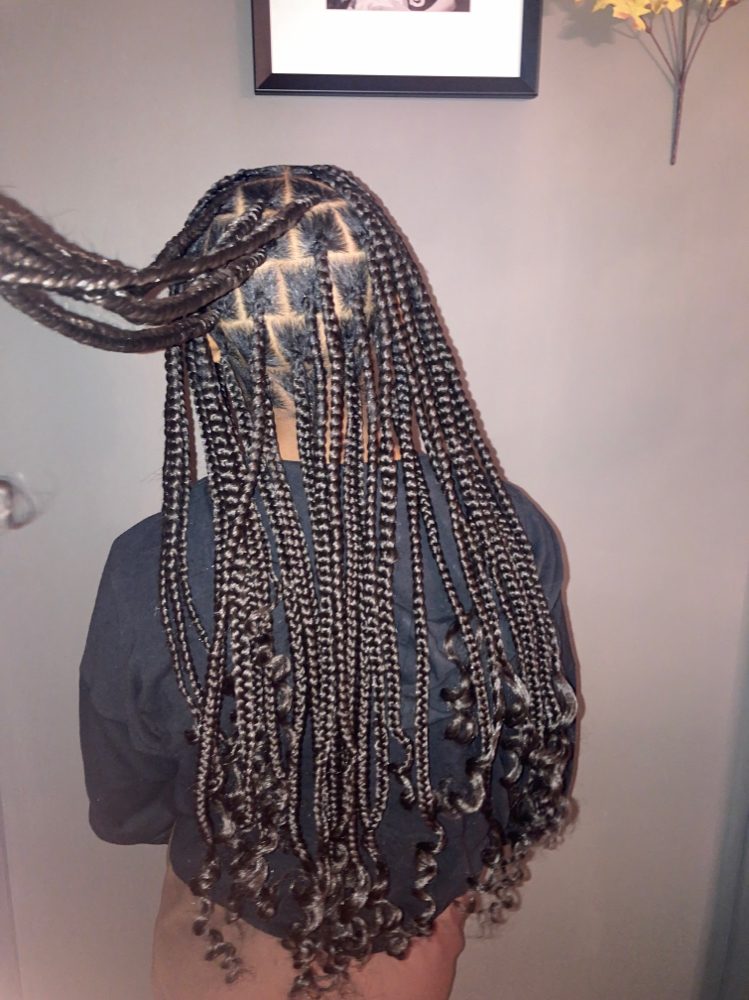 Medium Kid Knotless W/Extension