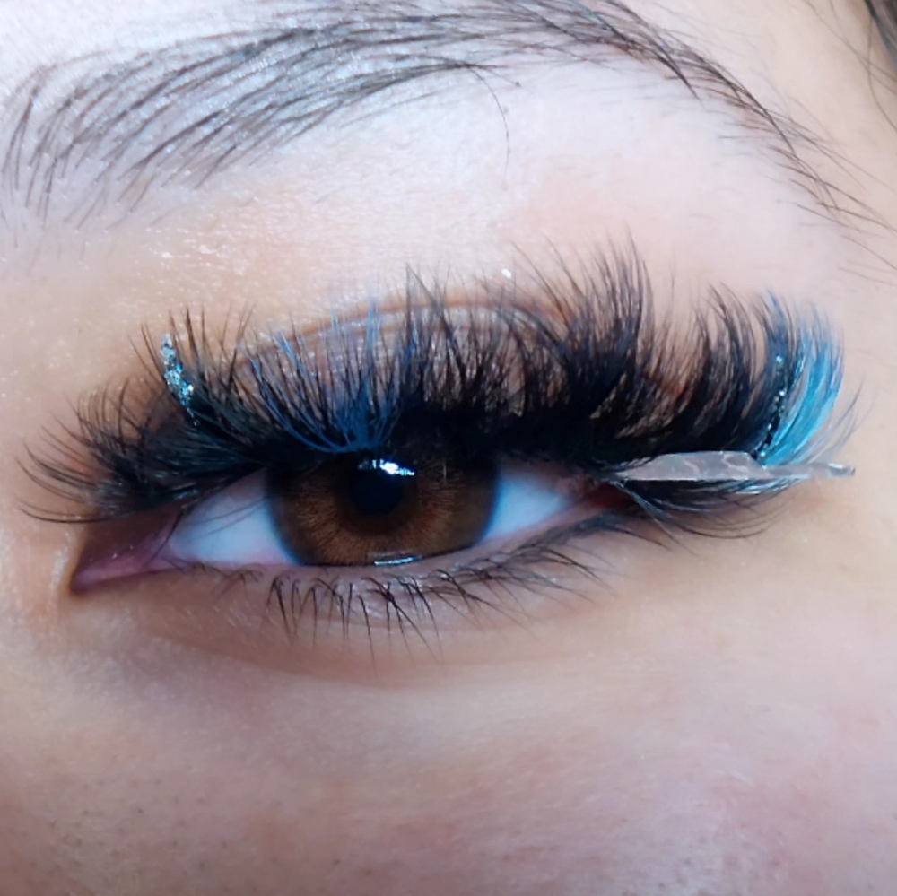 Glitter Lashes/lash Decals