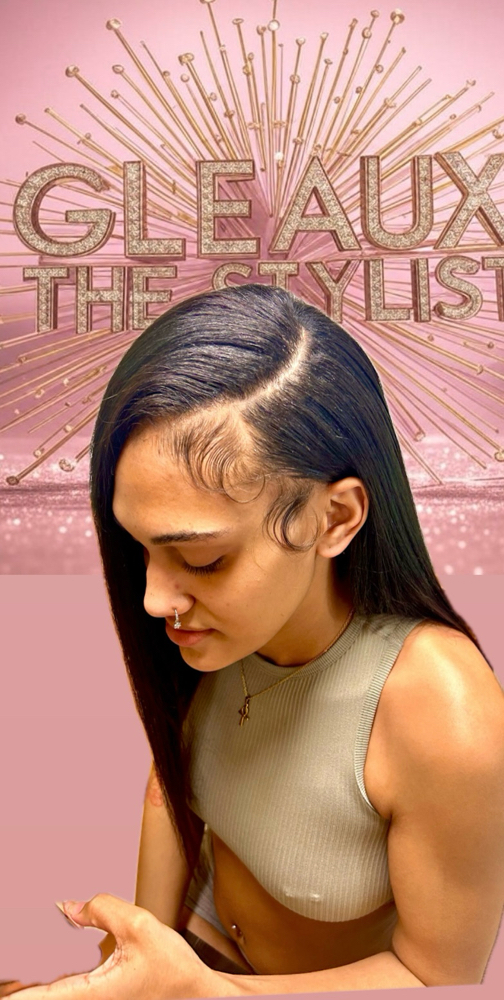 Sew-in With Leave-Out