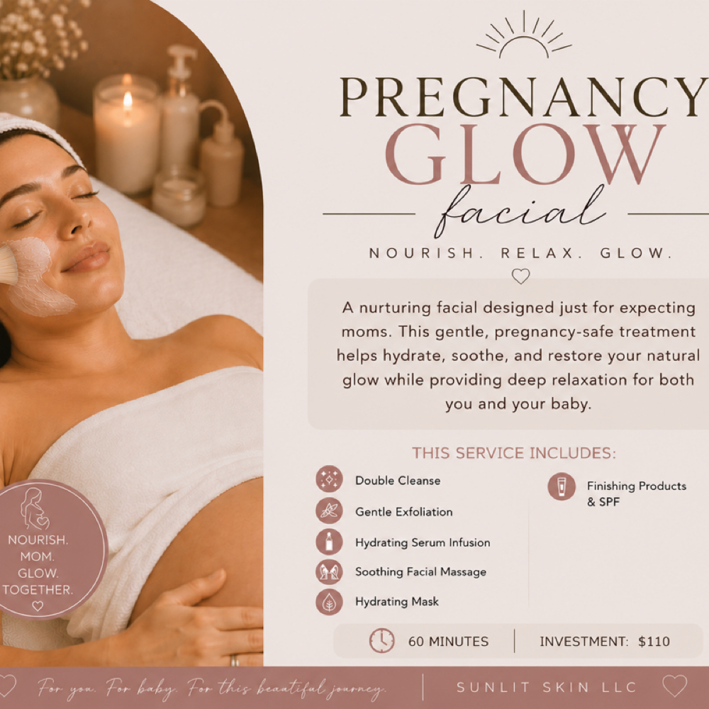The Pregnancy Glow Facial at The House of Blondes in Summerville, SC