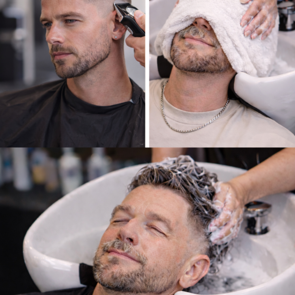 Men’s Haircut,Shampoo,Steamed Towl at Fades and Flow by Nicole LLC in Mount Pleasant, WI