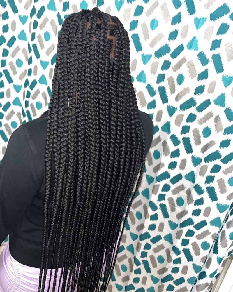 Box braids Meduim