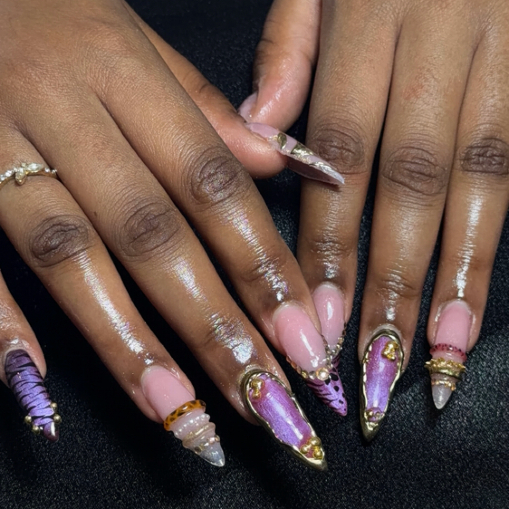 Tier 3 Acrylic at Nailed By Kyn in Harrisburg, NC