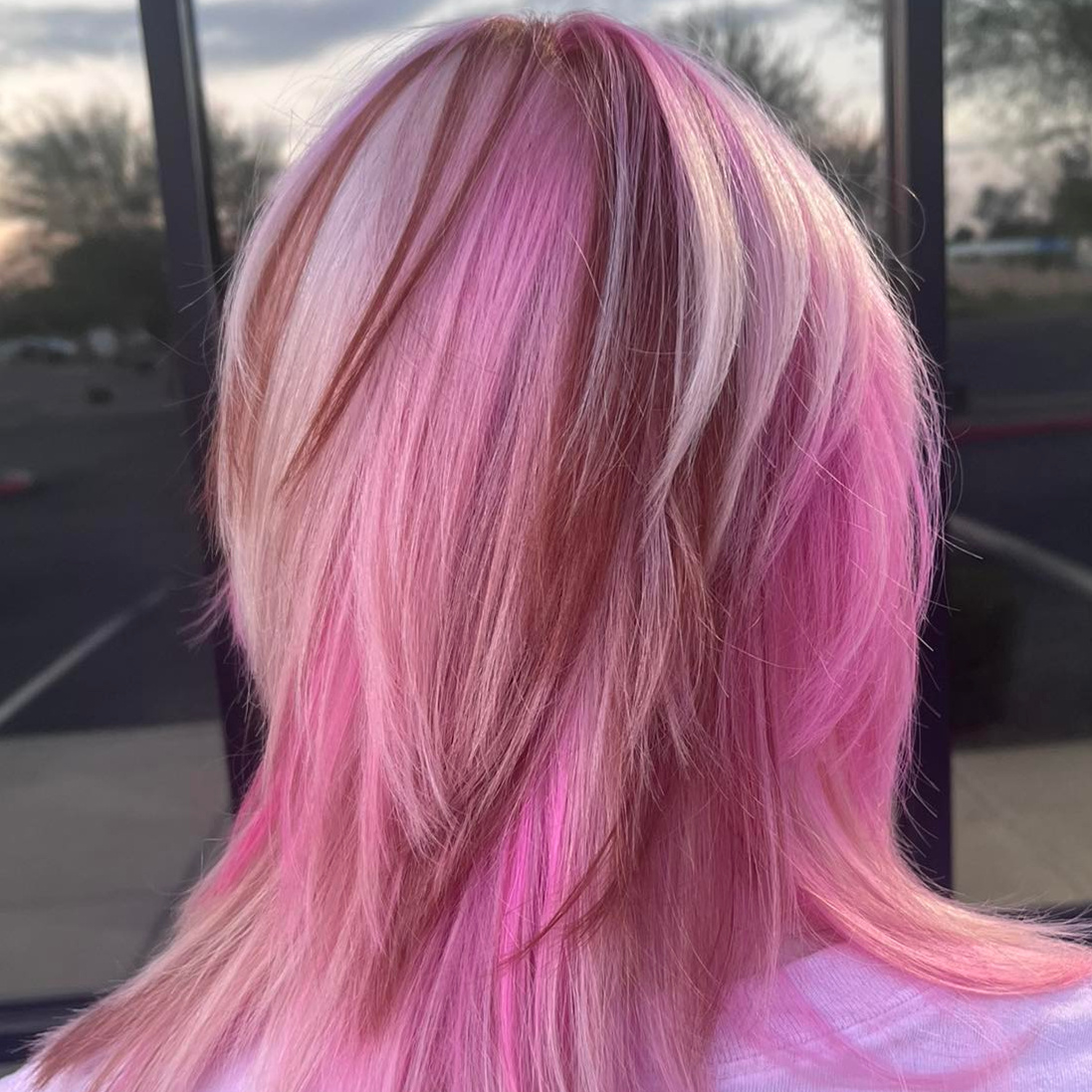 Custom Color at Ginger Snips Studio in Mesa, AZ