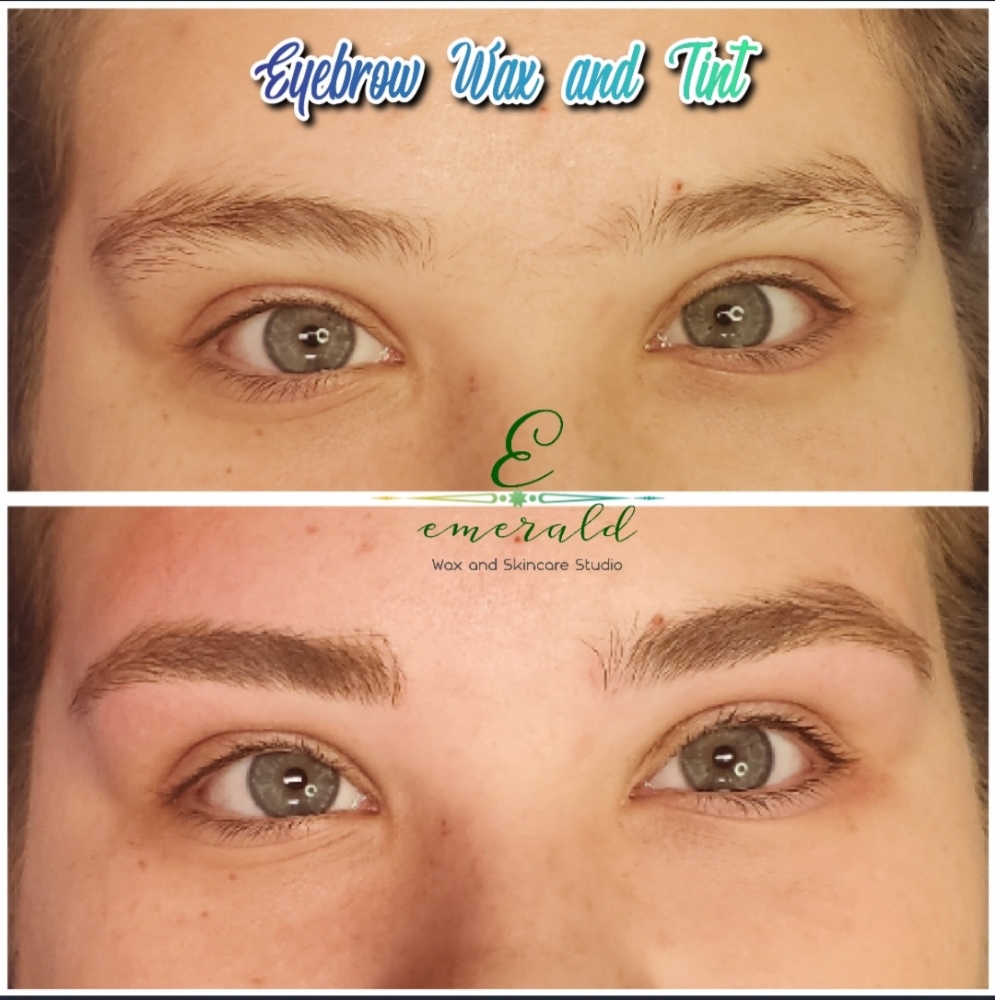 Eyebrow Wax With Tint Combo