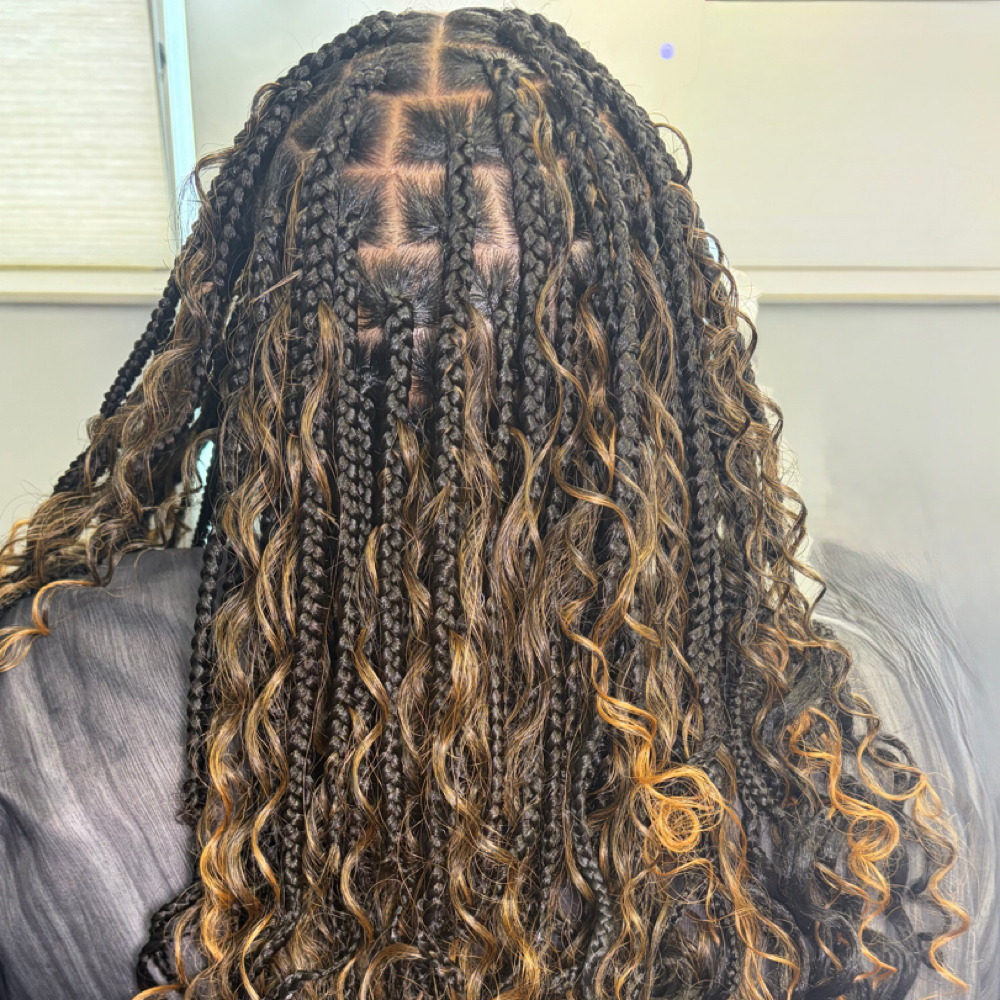Boho Braids Add on at SHE Shop Co. in Lansing, MI