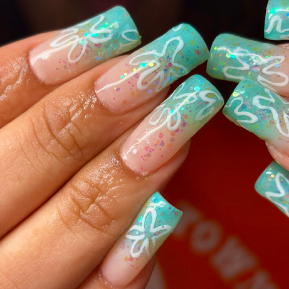 Gel x (long) at Dolled Up Nails by Harley in saint.joseph, MO