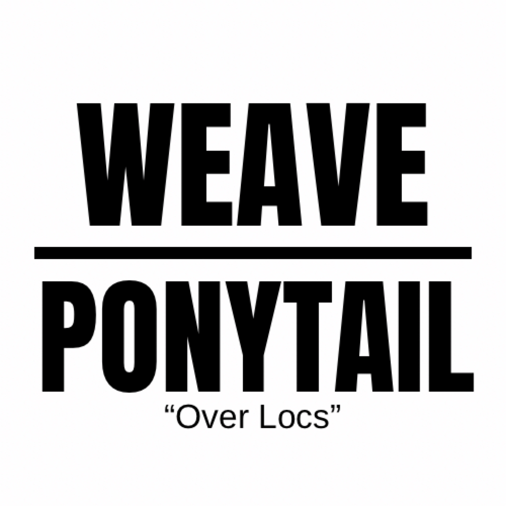 Weave Ponytail Over Locs at Loc’d Hair Studio Knoxville in Knoxville, TN