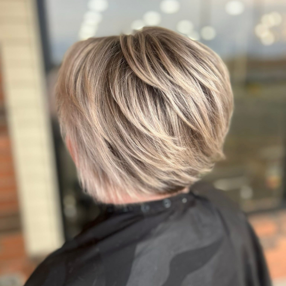 Haircut, Wash & Style at Beauty Bloomed by Mikayla at Inspired Styles in Lapeer, MI