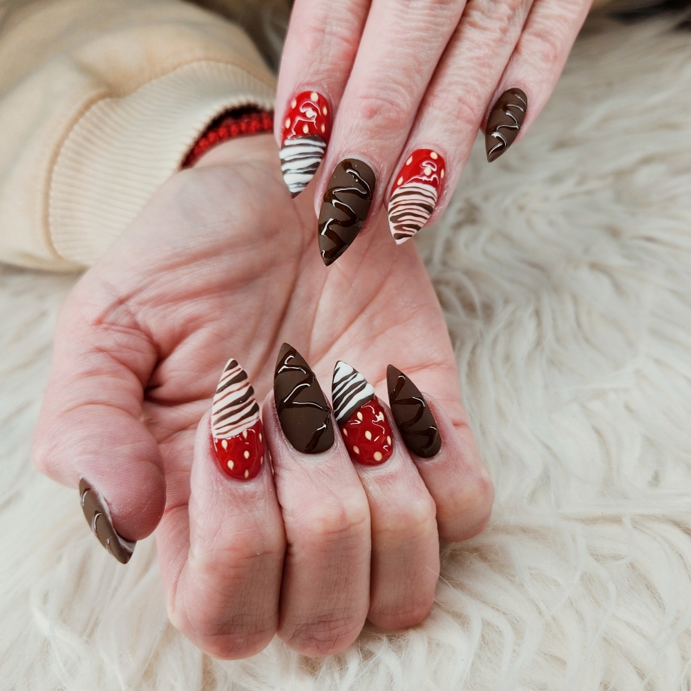 Detailed Nail Art at Nova Glow Nails in Massillon, OH