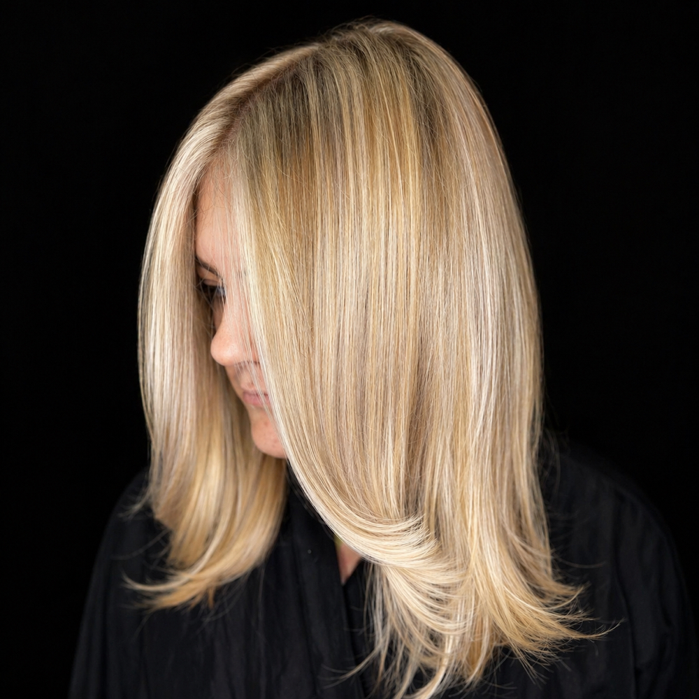 Highlights Partial at The HairHouse HairHarlot in Austin, TX