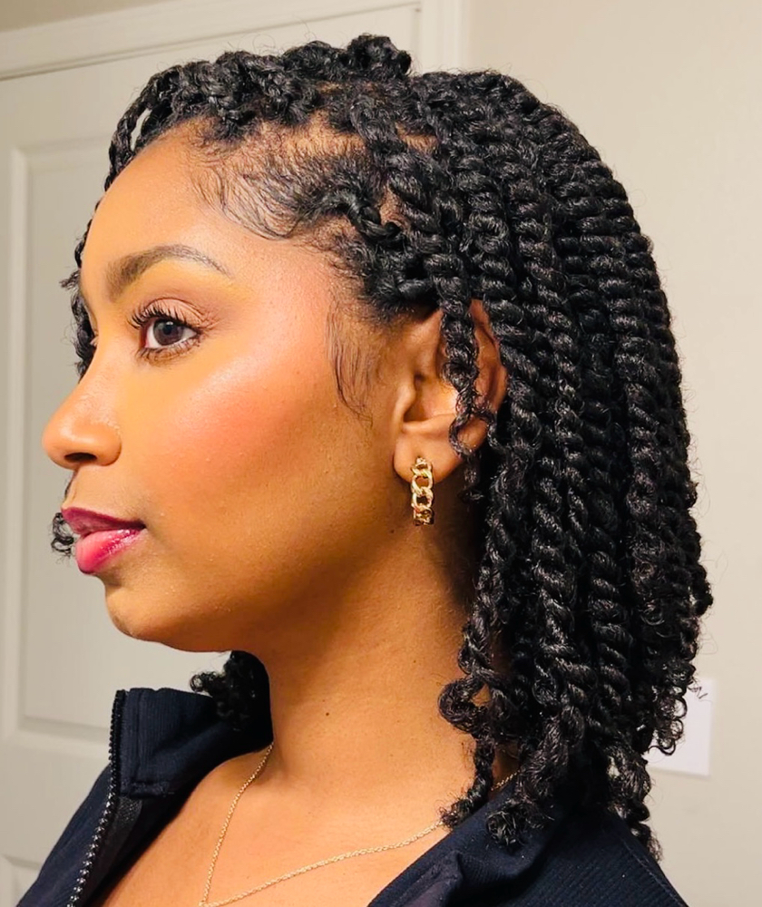2-Strand Twist w/Extensions(70 Max)