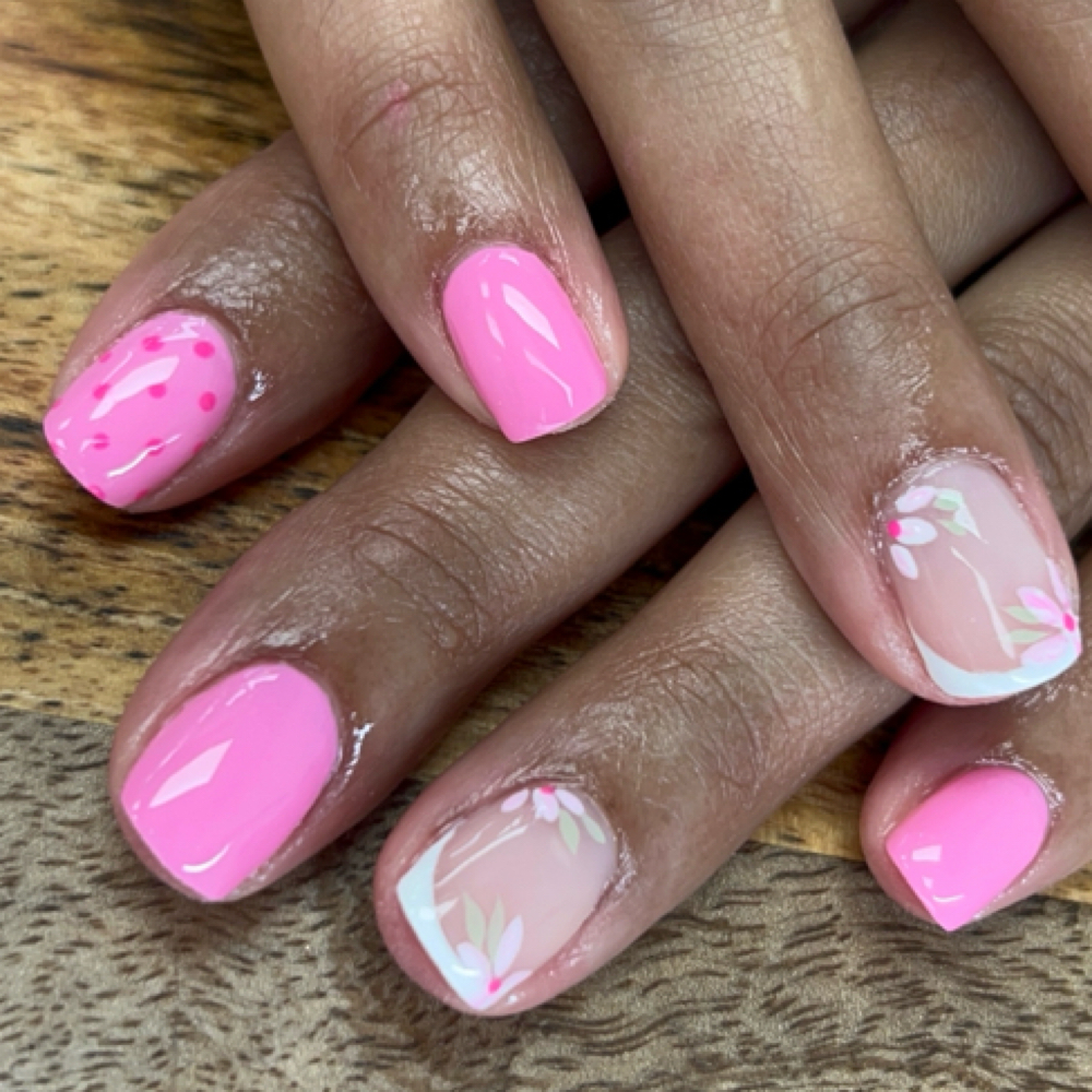 Structured Manicure at Girl Time Nails in Chicopee, MA