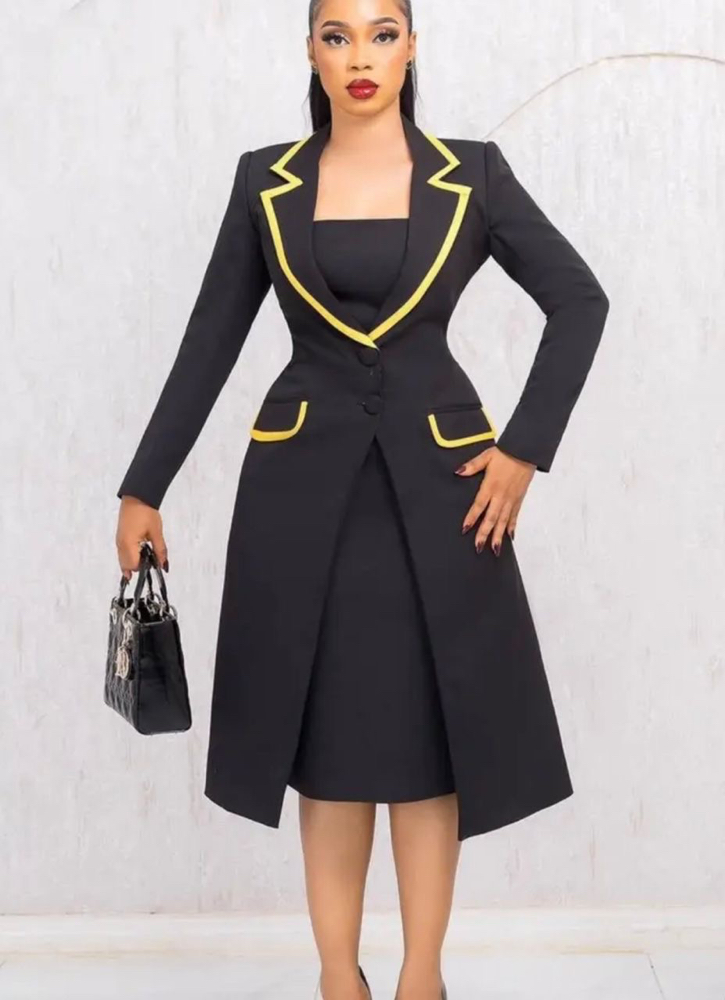 Women Two Pice Vest & Skirt