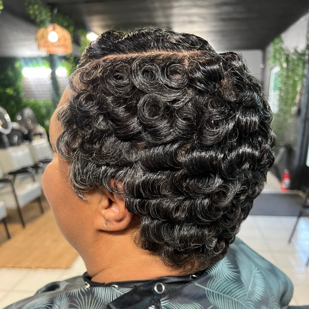 Natural: Silk Press Pixie at ToyaDee   TheStylist at Salon Forty-One in Cincinnati, OH