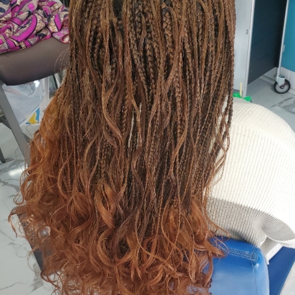 Frech Boho at Djina Braiding in Grand Prairie, TX