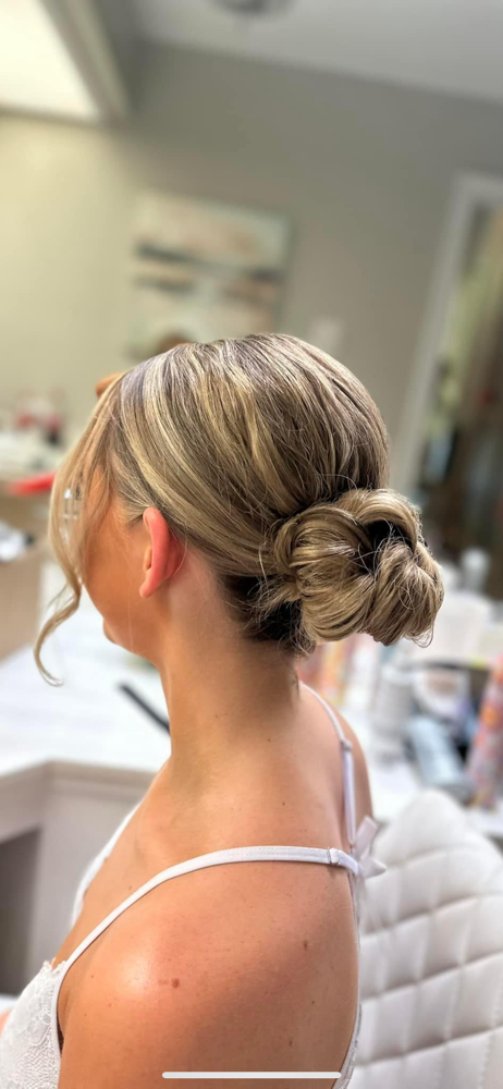 Wedding Trial Hair