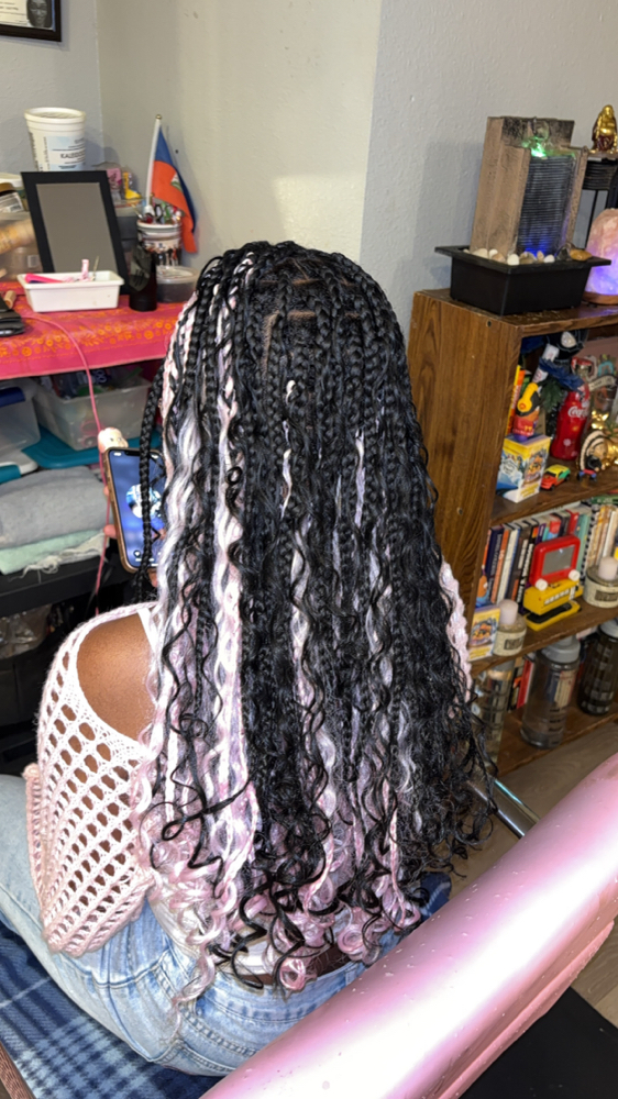 Boho Box Braids