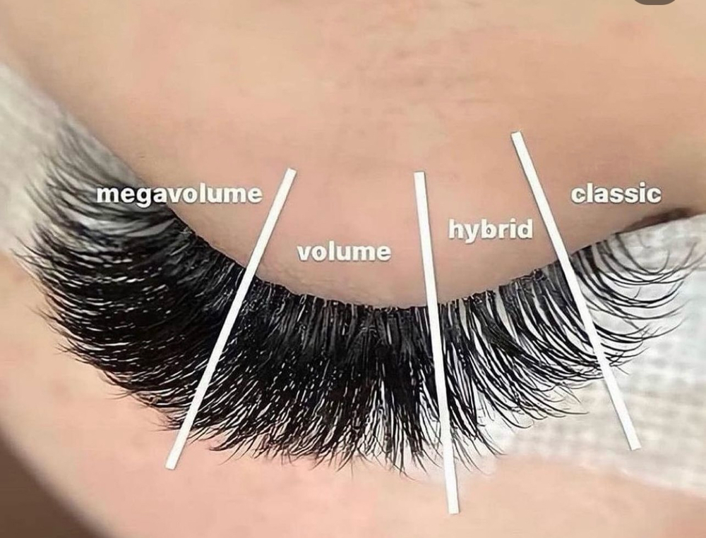 Eyelash Extension Custom Hybrid