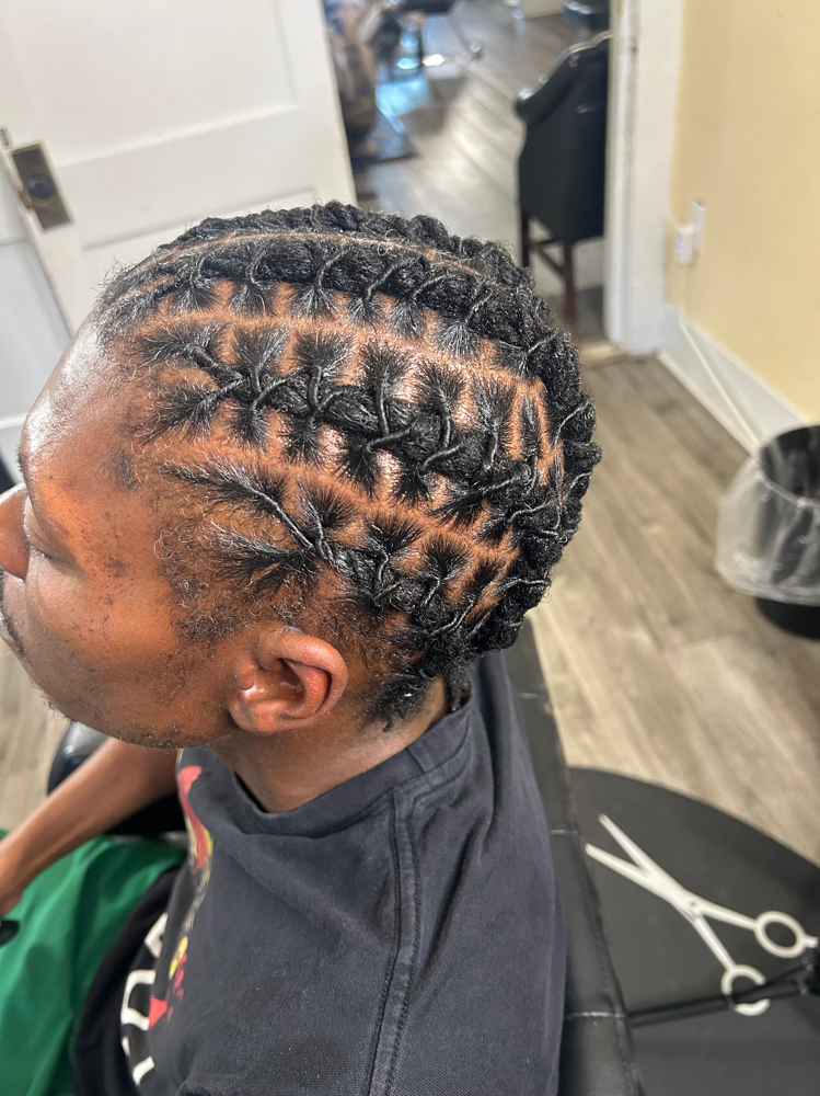 Wash, Retwist, & Style at 4Lifers “The Repair God” in Augusta, GA