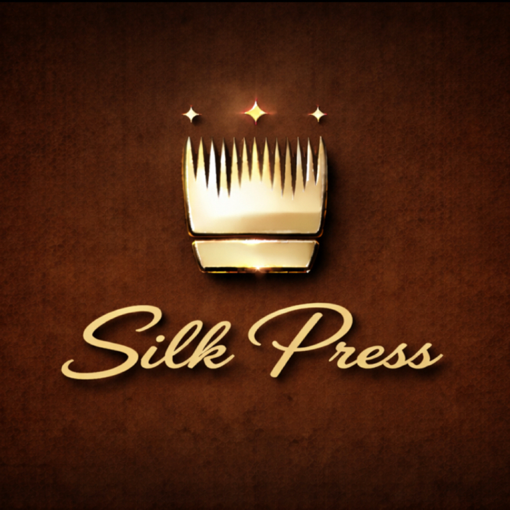 Silk Press + Trim + Style at Proper Barbers +Style in Hoover, AL