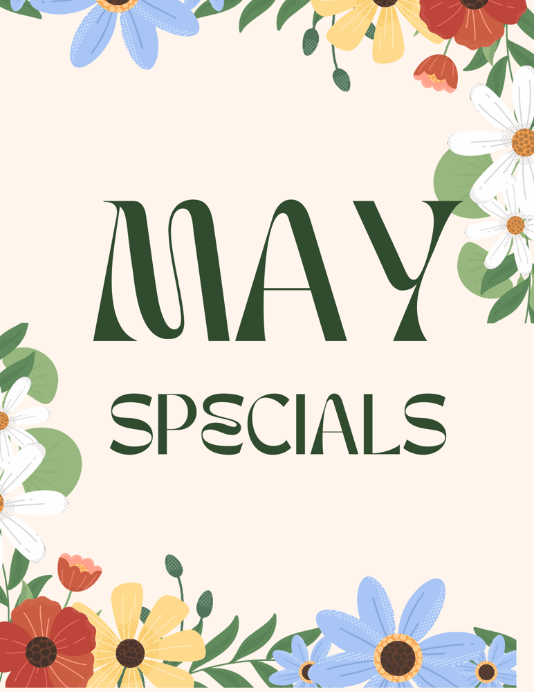 ✨Monthly Specials✨