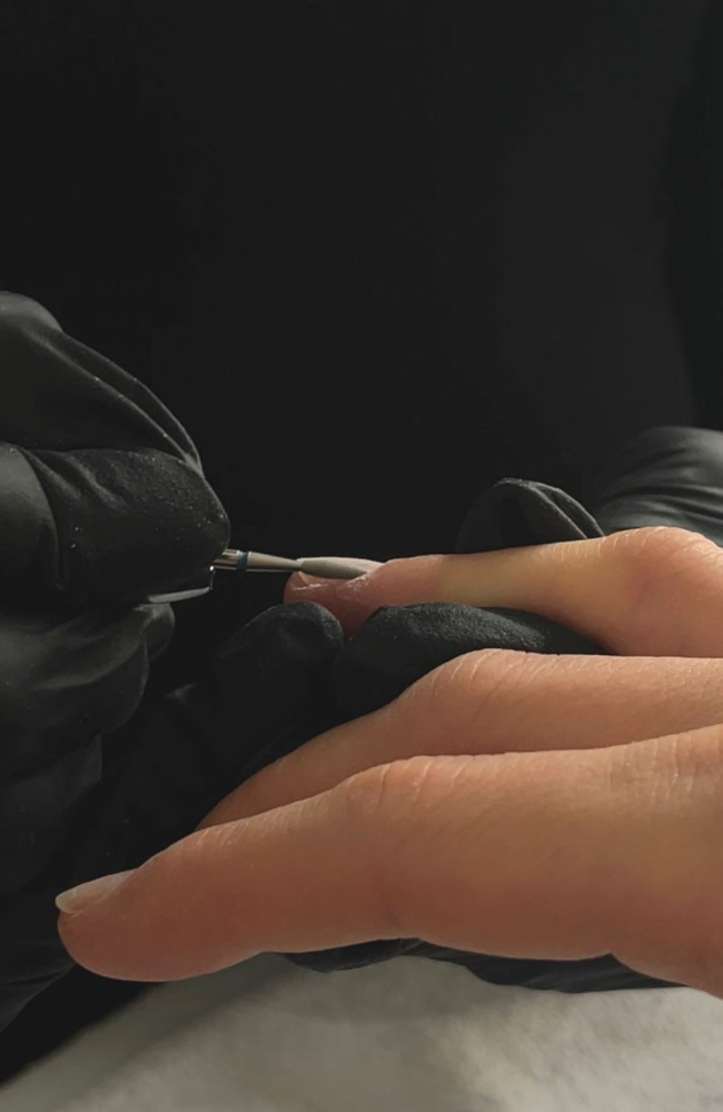 Soak off + Russian gel manicure at MoMoneyNails in Portland, OR