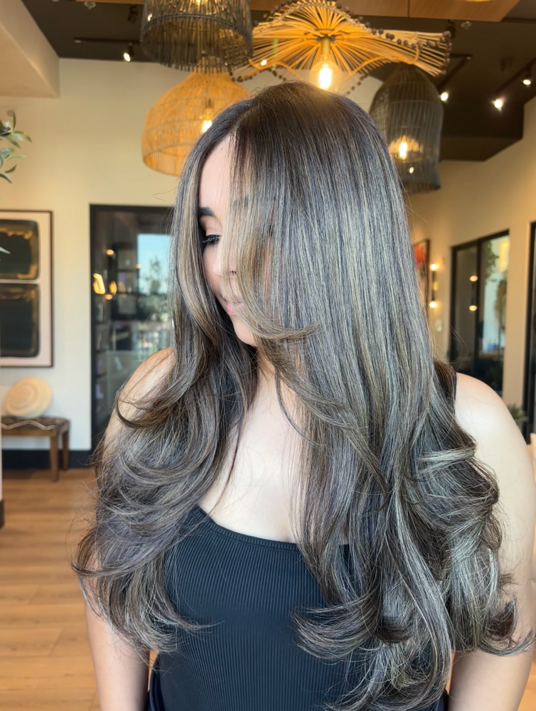 full blonding