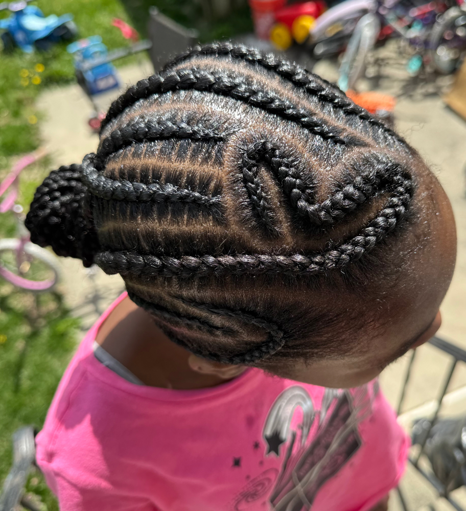 7-8 Stitch Braids With Design