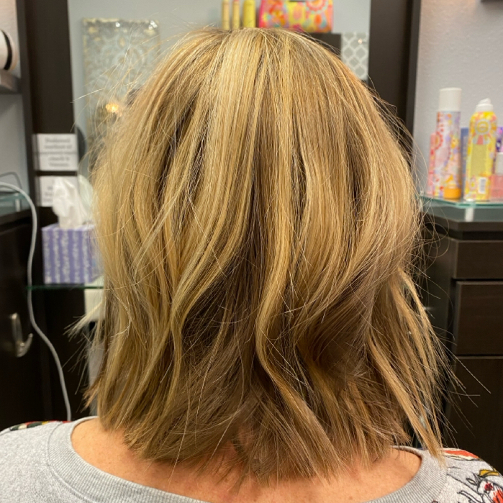 Partial Foil + Haircut at Rachael Theising~My Salon Suites in Plymouth, MN
