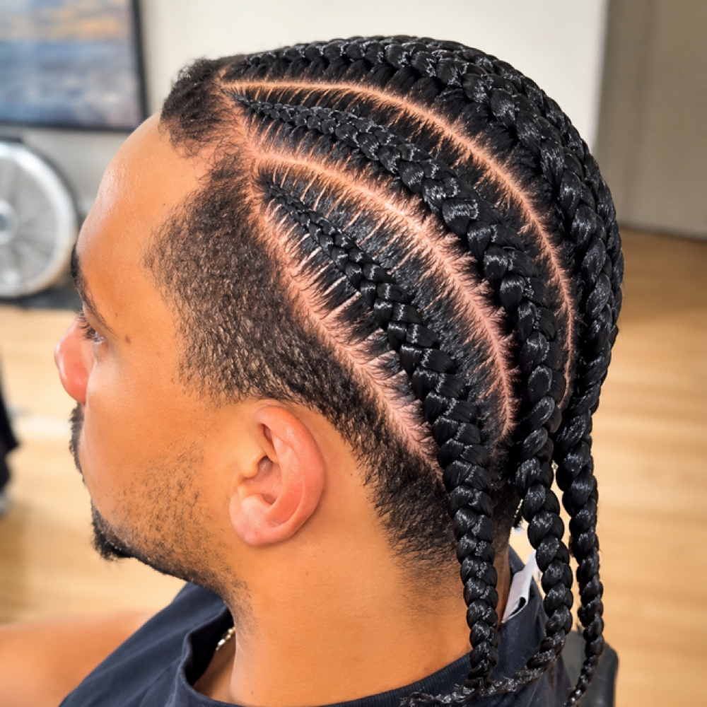 6 Braids at Von Stylz in Wisconsin Dells, WI