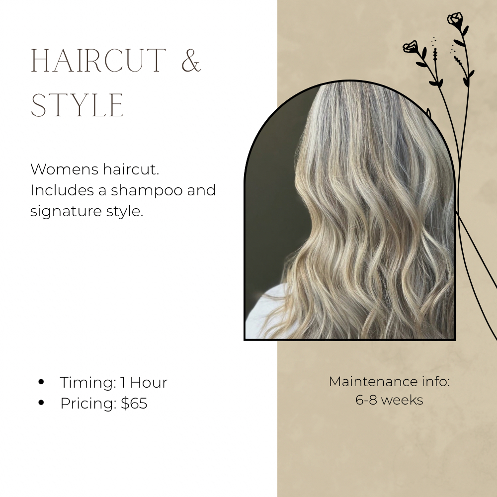 Haircut & Style at Carley’s Color Lounge in Fort Worth, TX