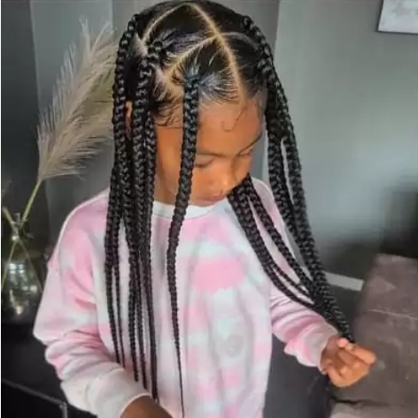 Jumbo Knotless Braids