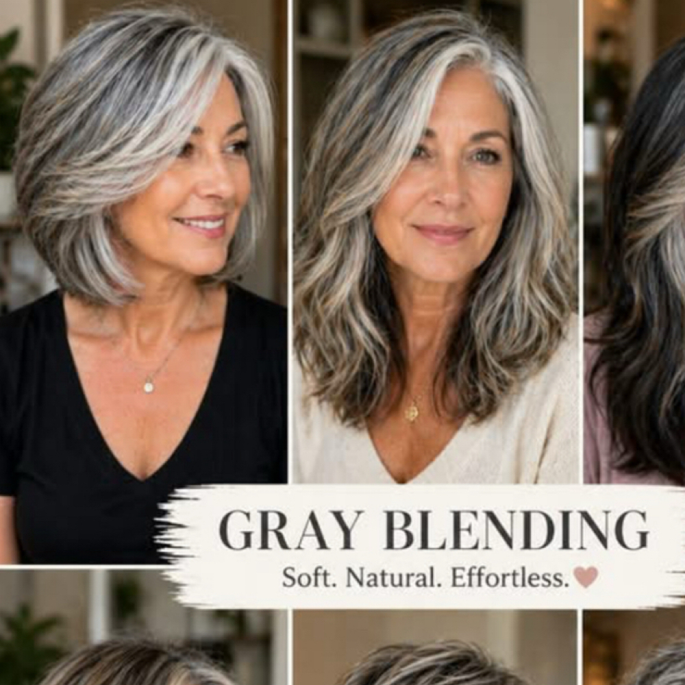 Grey Blending at Glam by Gabi - Shop 103 in Willard, OH