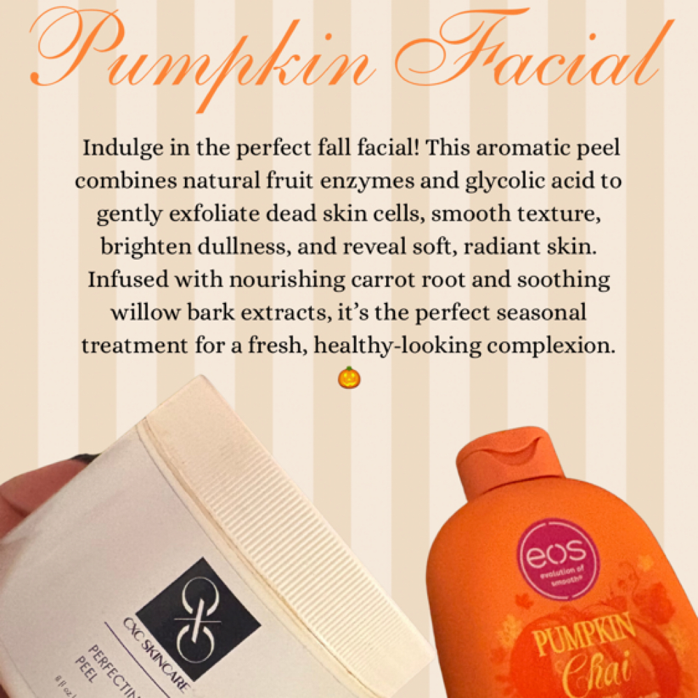 Fall Pumpkin Facial at Simple Skin With Madison in Omaha, NE