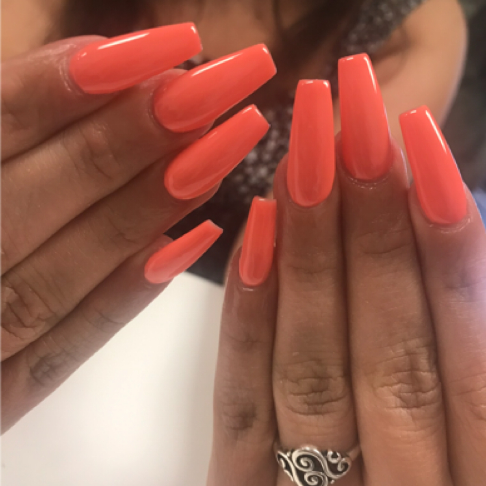 REFILL WITH GEL POLISH at Luxe Lashes & Nails in Clute, TX