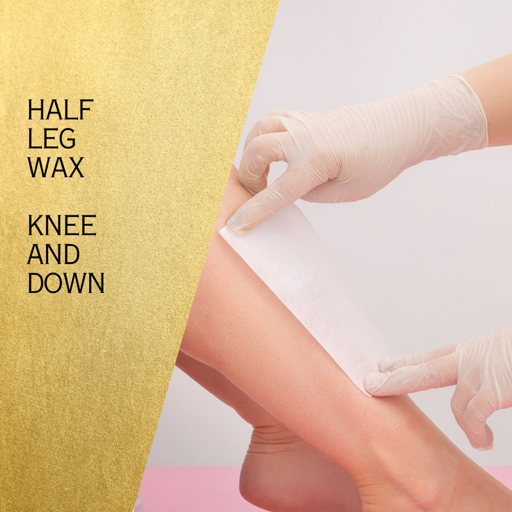 Half Leg wax (knees Down)