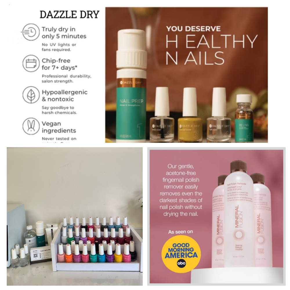 Dazzle Dry Manicure & Dazzle Pedi