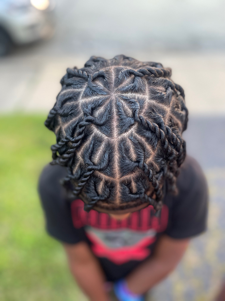 Two Strands (Non Locs)