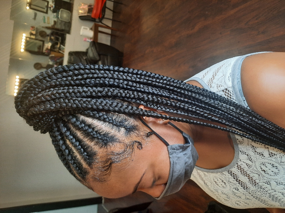 Cornrow Ponytail