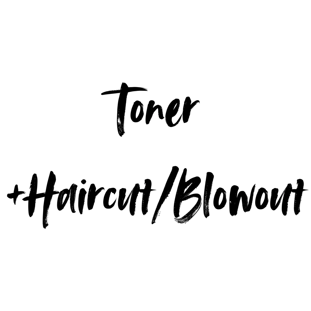 Toner+Haircut/Blowout at ROYGBV Creative Hair Design in Woodhaven, MI