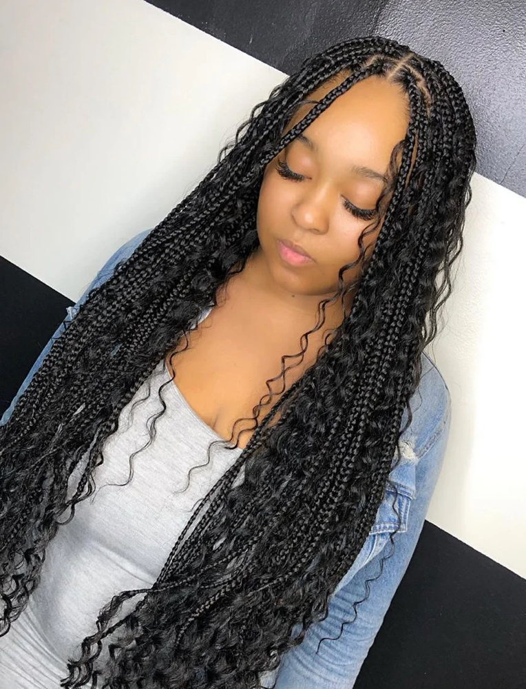 Medium Boho Braids